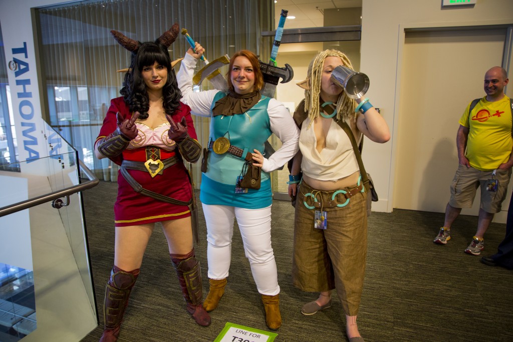 Rat Queens cosplayers at Emerald City Comicon 2016 in Seattle, WA.