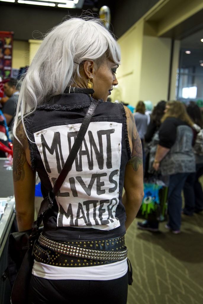 Storm cosplayer at Emerald City Comicon 2016 in Seattle, WA.