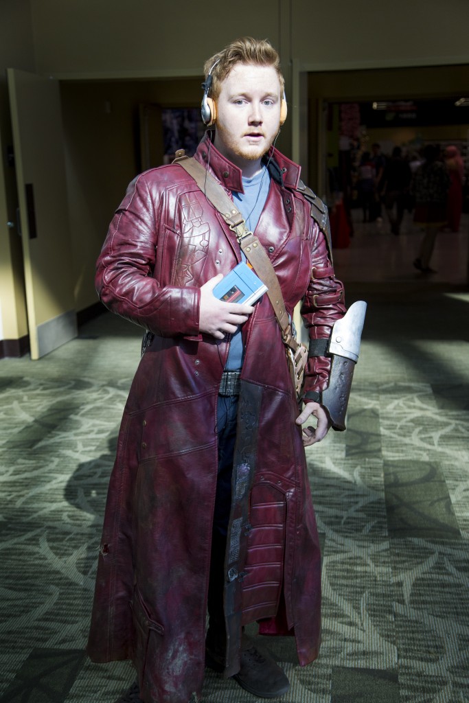 Star Lord cosplayer at Emerald City Comicon 2016 in Seattle, WA.