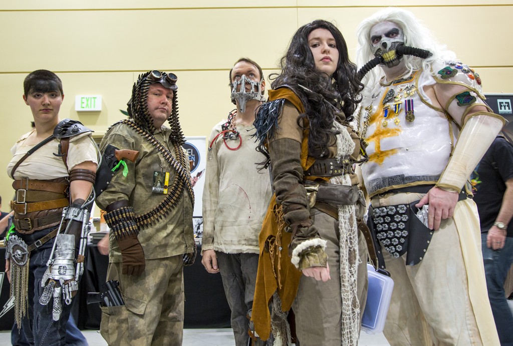 Mad Max: Fury Road cosplayers at Emerald City Comicon 2016 in Seattle, WA.