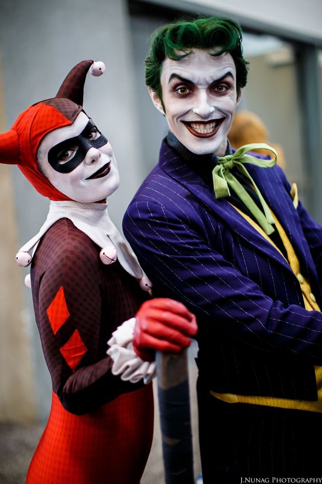 Joker and harley quinn cosplay