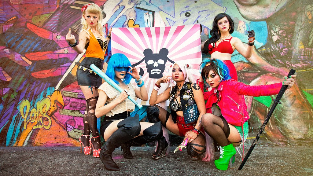 sailor moon biker cosplay group 1