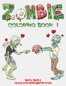 zombie coloring book