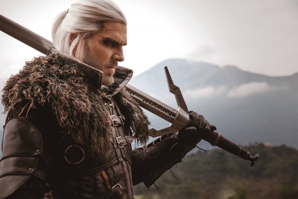 geralt de rivia 2 witcher cosplay
